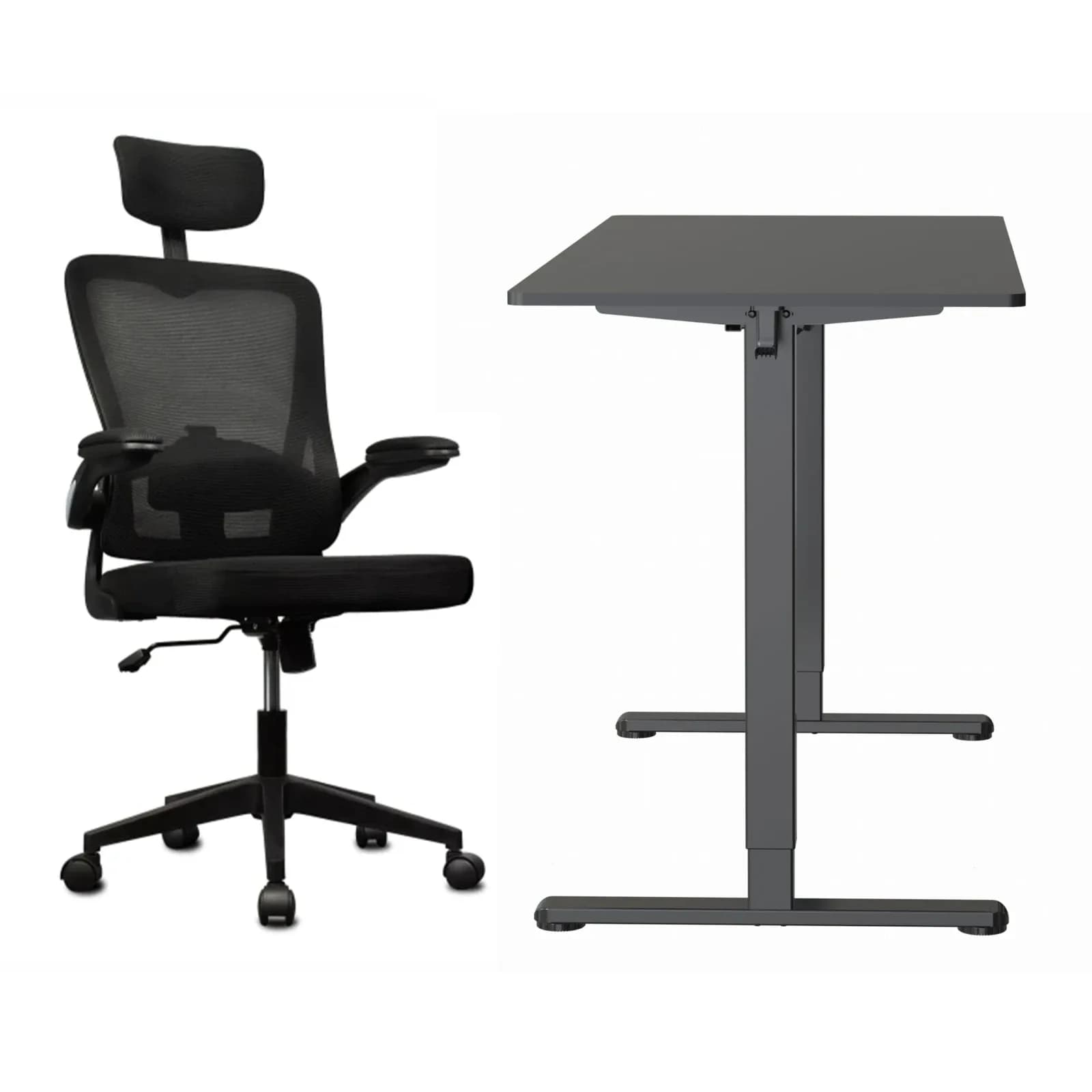 Komplektas: stalas Control Lite 140/60 ir kėdė Ergo Lite