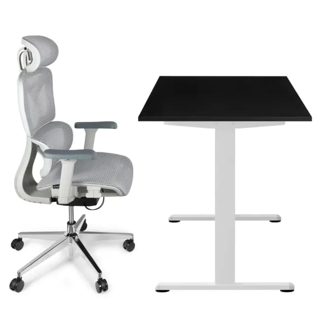 Komplektas: stalas Control Pro 120/67 ir kėdė Control Pro